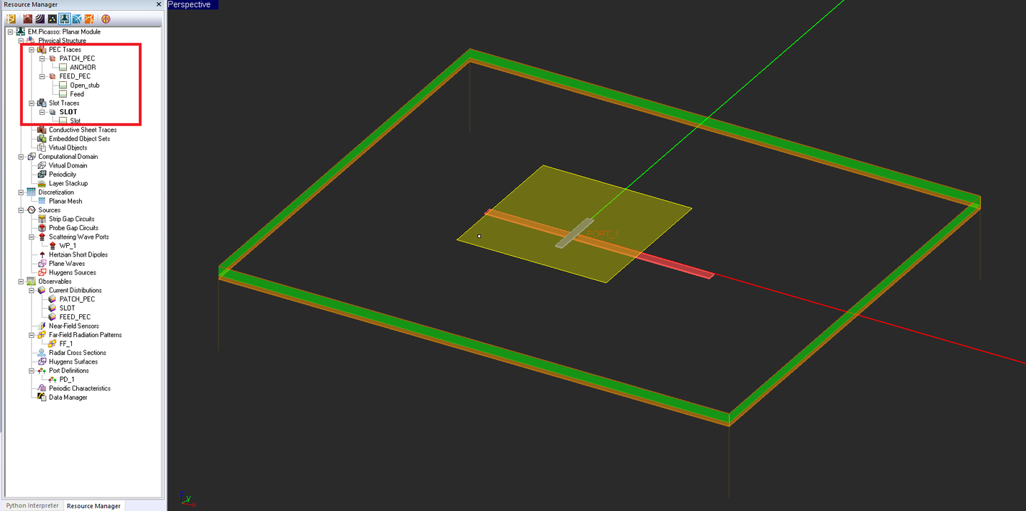EM.Picasso Tutorial Lesson 7 Designing A SlotCoupled Patch Antenna